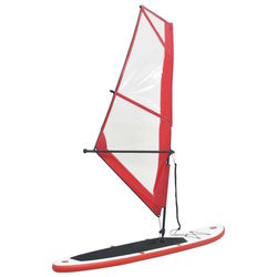 VidaXL Inflatable Stand Up Paddleboard with Sail Set