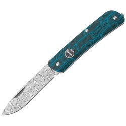 Boker Plus Tech Tool Damascus Blue Damast G10