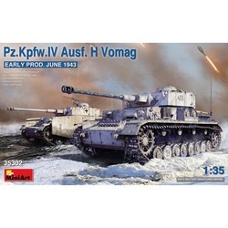 MiniArt Pz.Kpfw.IV Ausf. H Vomag Early Prod June 1943 (1:35)