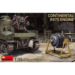 MiniArt Continental R975 Engine (1:35)