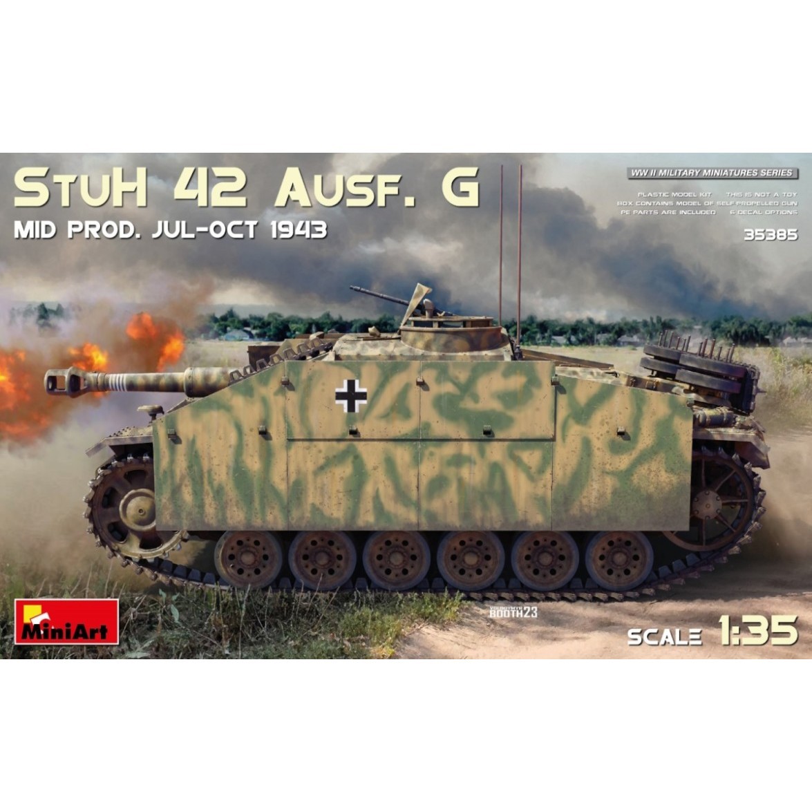 MiniArt Stuh 42 Ausf. G Mid Prod. Jul-Oct 1943 (1:35)