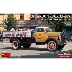 MiniArt 3t Cargo Truck 3.6-36s. Pritsche Normal Type (1:35)