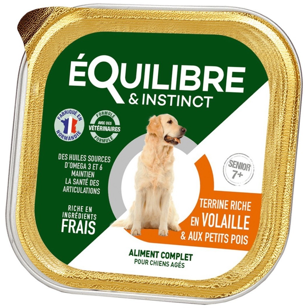 Equilibre & Instinct Senior Poultry Pate 300 g 1&nbsp;шт