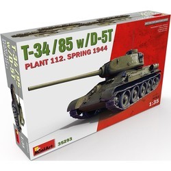 MiniArt T-34\/85 w\/D-5t Plant 112. Spring 1944 (1:35)