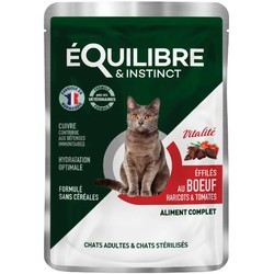 Equilibre & Instinct Sterilized Beef\/Beans\/Tomatoes in Sauce 85 g