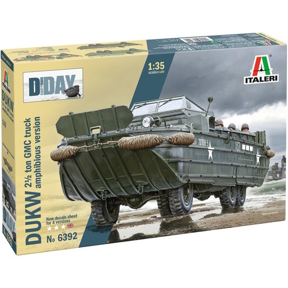 ITALERI DUKW 2 1\/2 GMC Truck Amphibious Version (1:35)