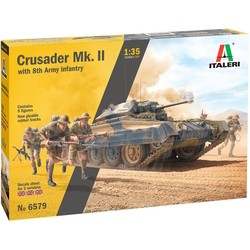 ITALERI Crusader Mk. II with 8th Army Infantry (1:35)