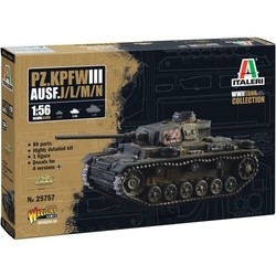 ITALERI Pz. Kpfw. III Ausf. J\/L\/M\/N (1:56) 25757