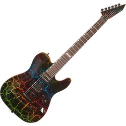 LTD Eclipse 87 NT Rainbow Crackle