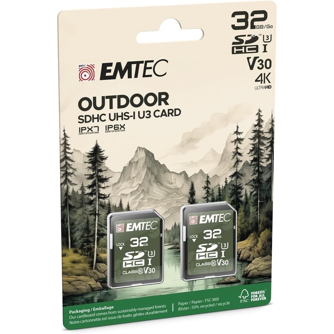 Emtec SD UHS-I U3 V30 Outdoor 32&nbsp;ГБ