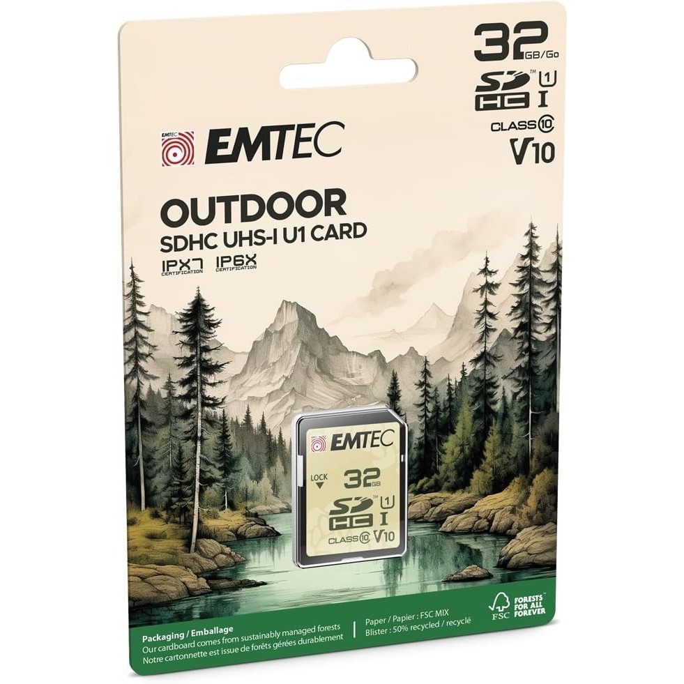 Emtec SD UHS-I U1 V10 Outdoor 64&nbsp;ГБ