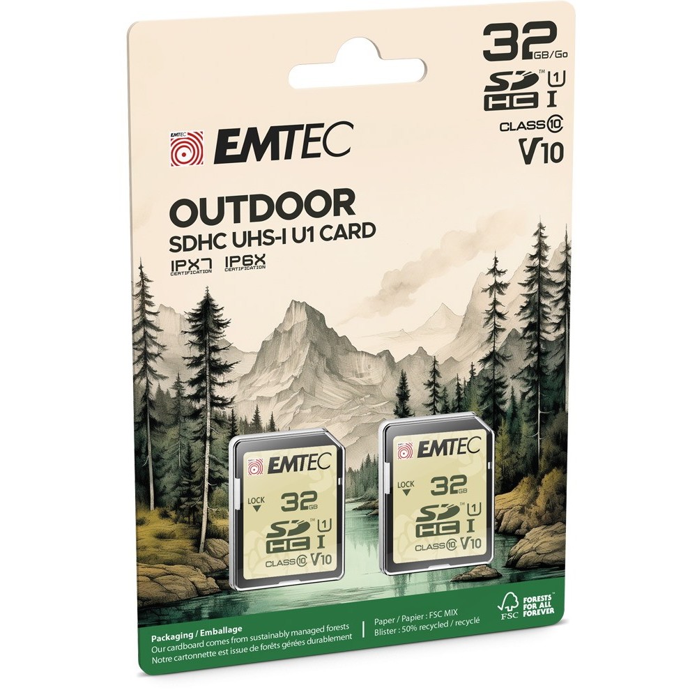 Emtec SD UHS-I U1 V10 Outdoor 64&nbsp;ГБ