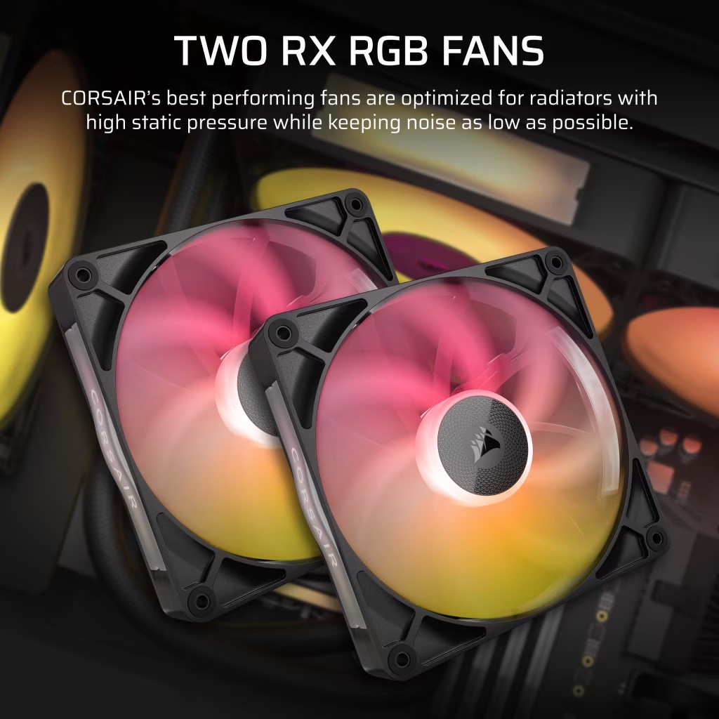 Corsair iCUE LINK TITAN 280 RX RGB Black