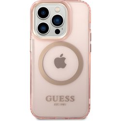 GUESS Gold Outline with MagSafe for iPhone 14 Pro Max