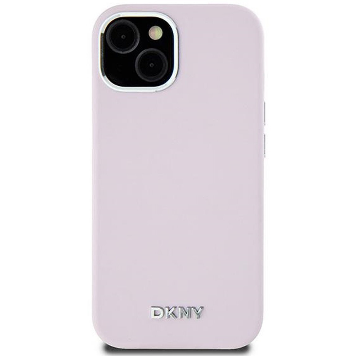 DKNY Liquid Silicone Small Metal Logo MagSafe for iPhone 15 Plus