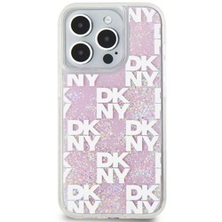 DKNY Liquid Glitter Multilogo for iPhone 15 Pro Max