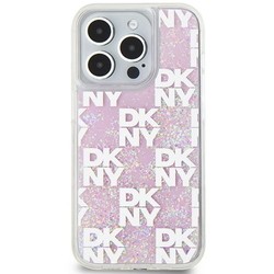 DKNY Liquid Glitter Multilogo for iPhone 15 Pro