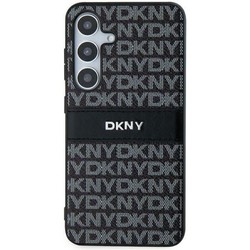 DKNY Leather Mono Stripe & Metal Logo for Galaxy S24