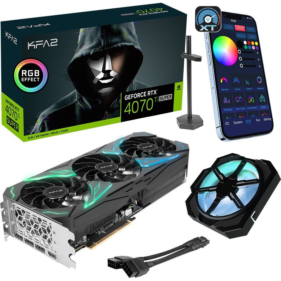 KFA2 GeForce RTX 4070 Ti SUPER SG 1-Click OC