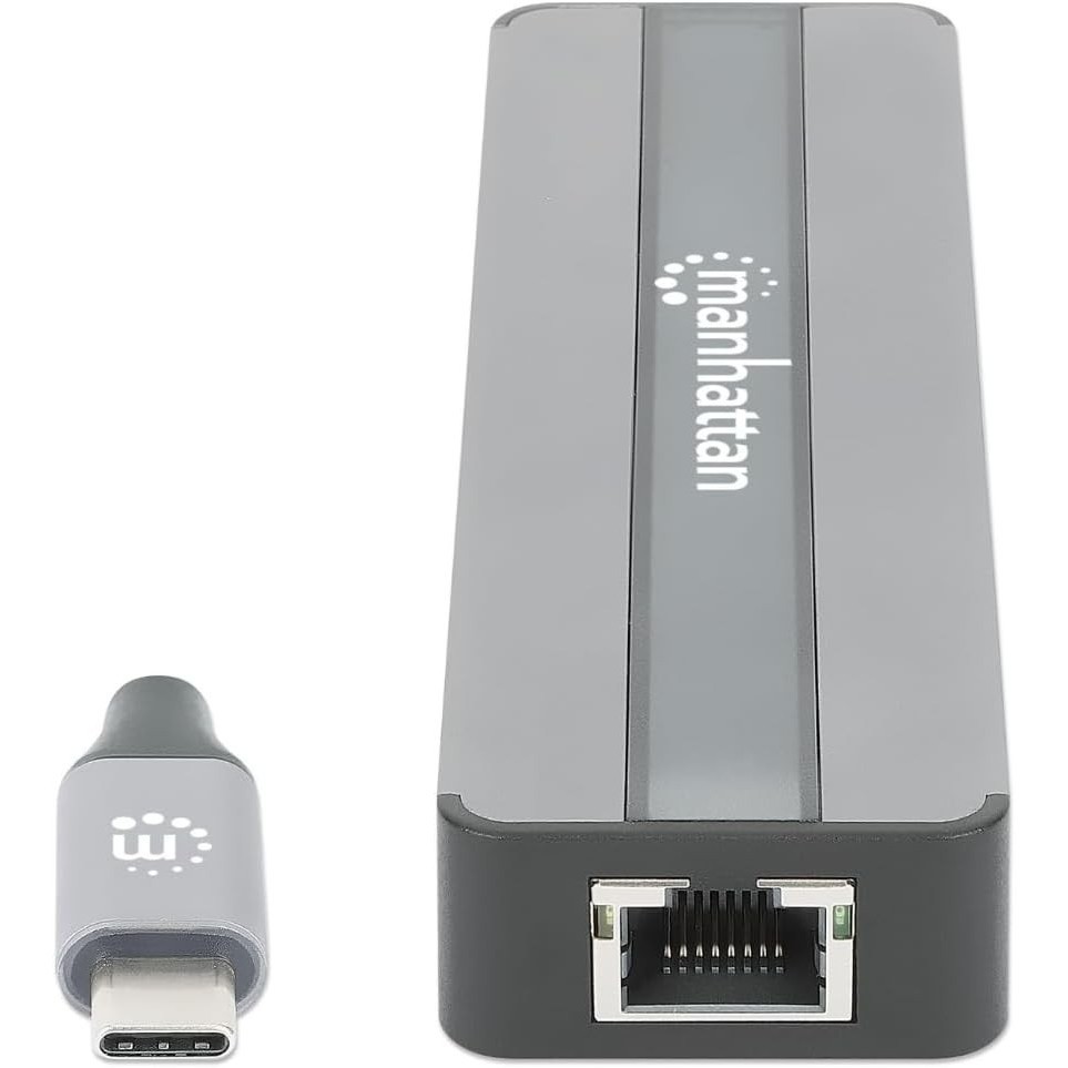 MANHATTAN USB-C 7-in-1 Docking Station with Power Delivery