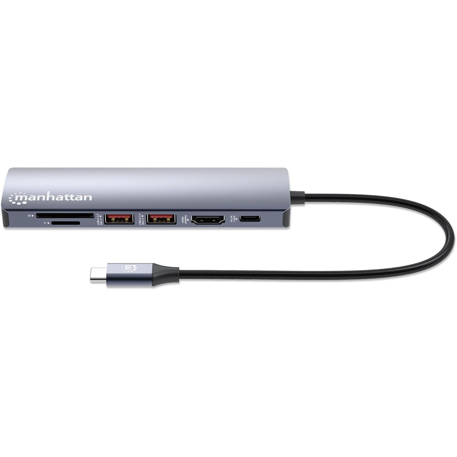 MANHATTAN USB-C PD 7-in-1 4K Docking Station\/Multiport Hub