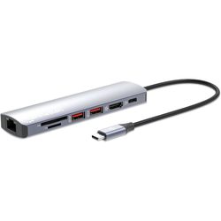 MANHATTAN USB-C PD 7-in-1 4K Docking Station\/Multiport Hub