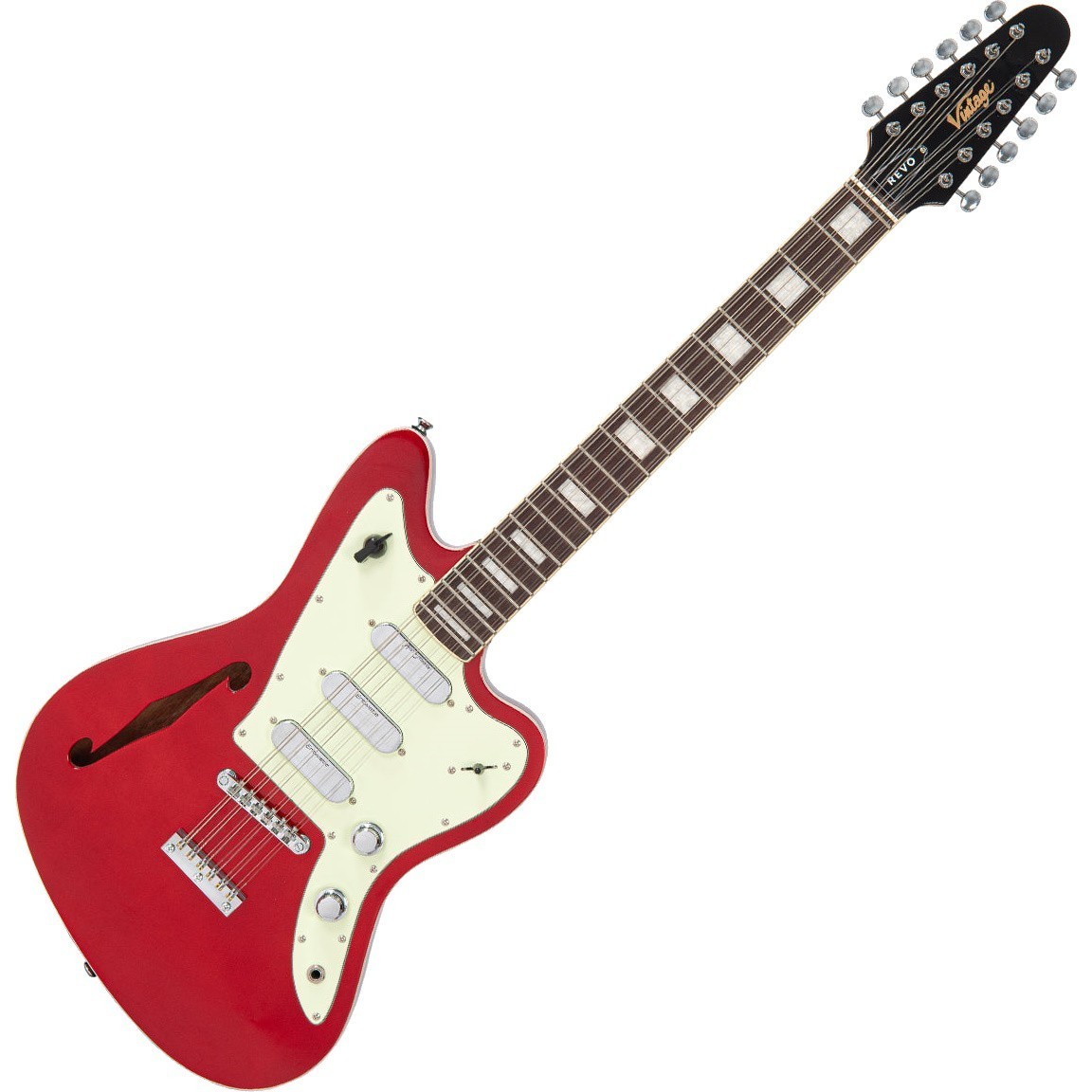 Vintage REVO Series Surfmaster Thinline 12-String