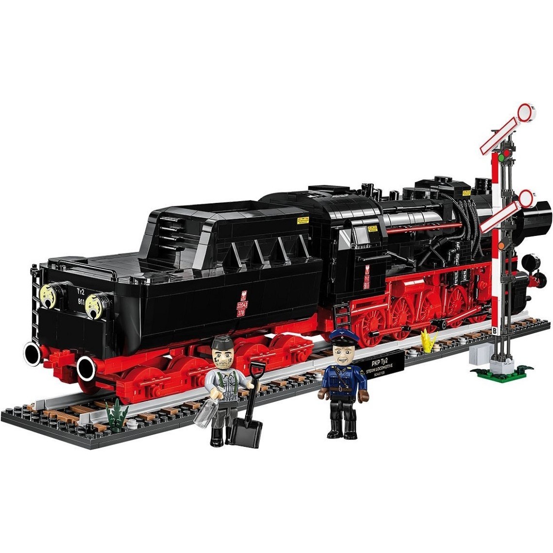 COBI DR BR 52 Steam Locomotive and Railway Semaphore 6287