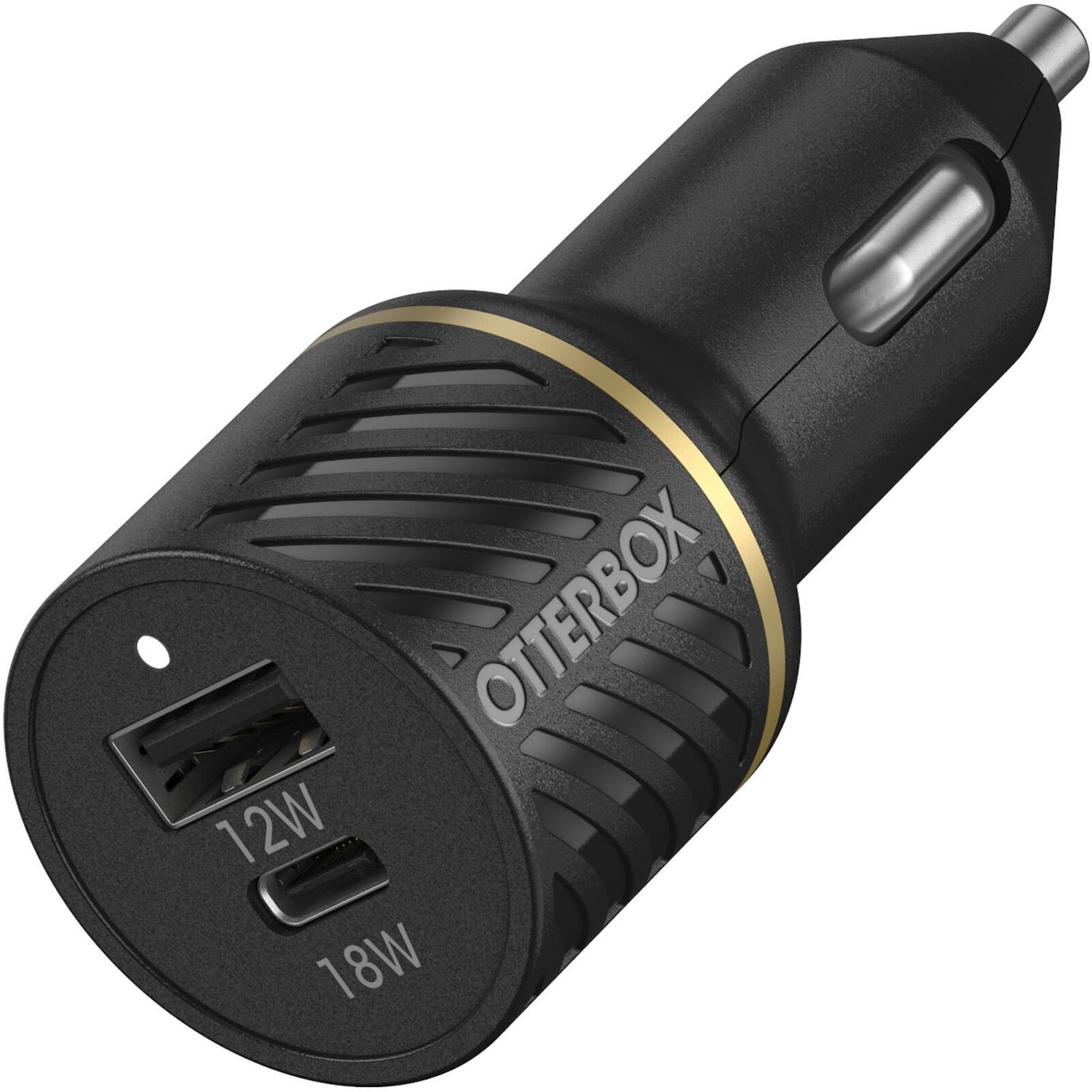OtterBox USB-C + USB-A Dual Port 30W Car Charger
