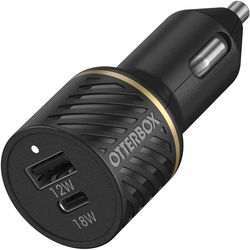 OtterBox USB-C + USB-A Dual Port 30W Car Charger