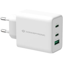 Conceptronic 3-Port 65W GaN USB PD Charger