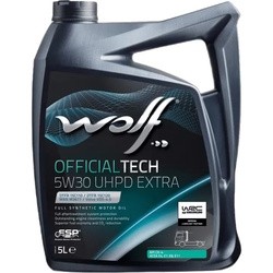 WOLF Officialtech 5W-30 UHPD Extra 5&nbsp;л