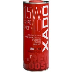 XADO Atomic Oil 15W-40 SHPD MCF Red Boost 1&nbsp;л