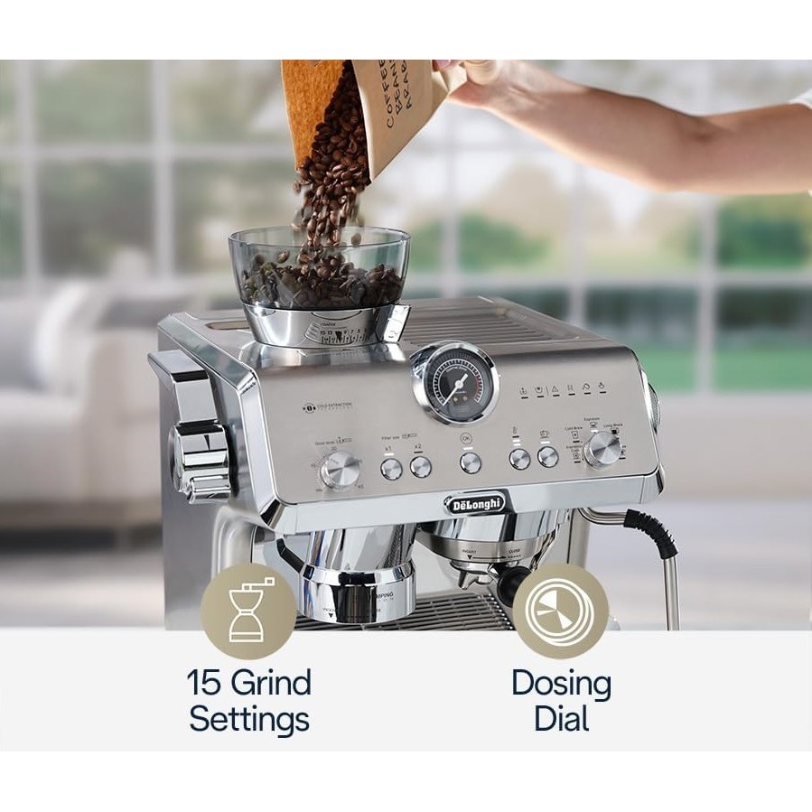 De'Longhi La Specialista Opera EC 9555.M нержавейка