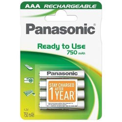 Panasonic Evolta 4xAAA 750 mAh