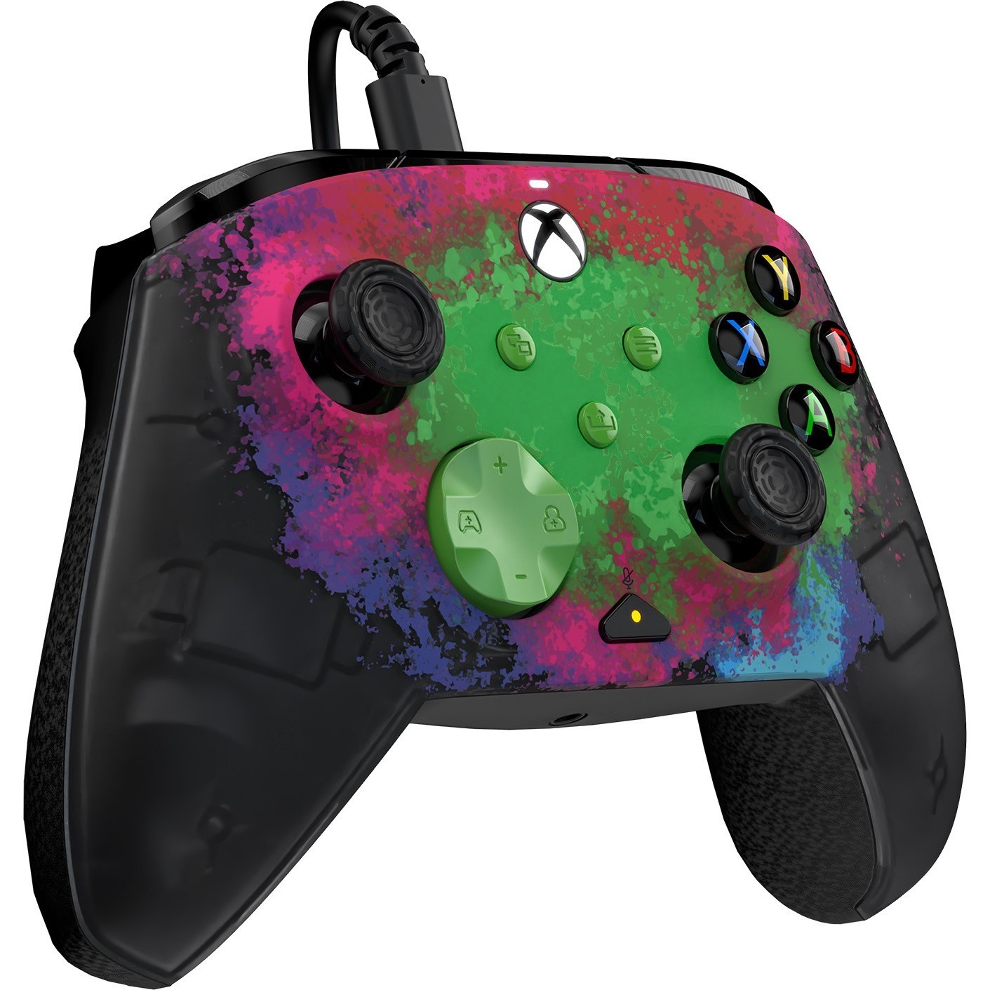 PDP Xbox Series X|S & PC Space Dust Rematch Glow Advanced Wired Controller