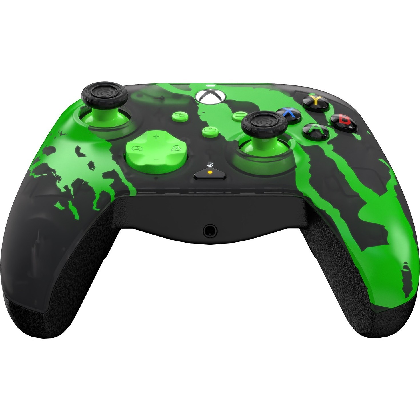 PDP Xbox Series X|S & PC Jolt Green Rematch Glow Advanced Wired Controller