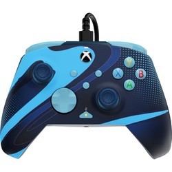 PDP Xbox Series X|S & PC Blue Tide Rematch Glow Advanced Wired Controller