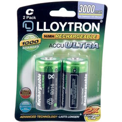 Lloytron 2xC LR14 3000 mAh