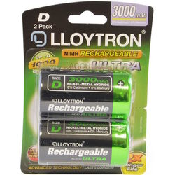 Lloytron 2xD B017 3000 mAh