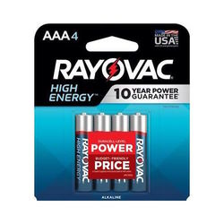 Rayovac 4xAAA High Energy