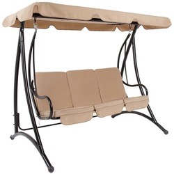 Charles Bentley 3 Seater Premium Swing Seat with Canopy