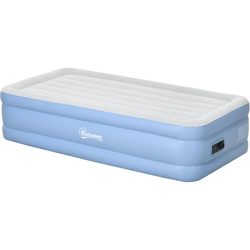 Outsunny Single Size Air Bed with Built-in Pump