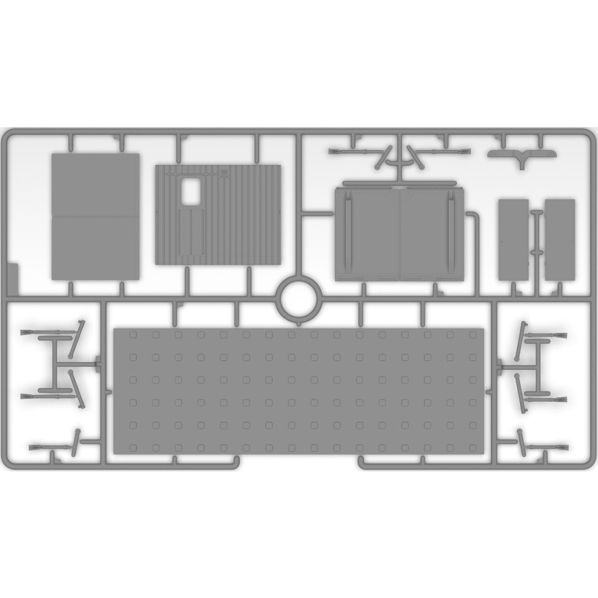 ICM Universal Military Pod and M8A1 US Landing Mat (1:35)