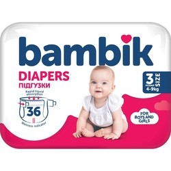 Bambik Diapers 3 \/ 36 pcs