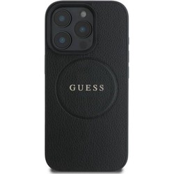 GUESS Grained Ring MagSafe for iPhone 16 Pro