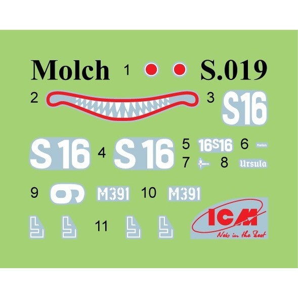 ICM U-Boat Type Molch (1:72)