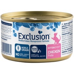 Exclusion Kitten Noble Grain Chicken Canned 85 g