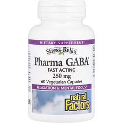 Natural Factors Pharma GABA 250 mg 60 cap