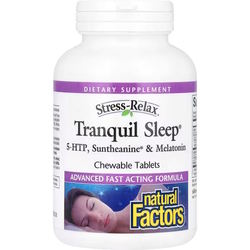 Natural Factors Tranquil Sleep Chewable 60 tab